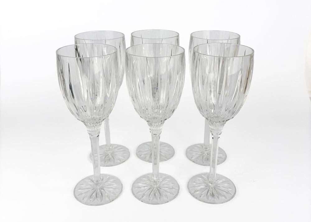 Vintage Gorham Sundance Crystal Goblets – 5 Usable + 1 Display Only